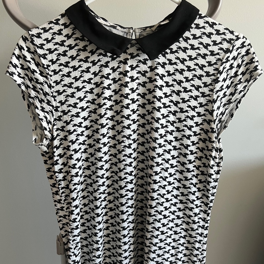 Smart Set Houndstooth Top